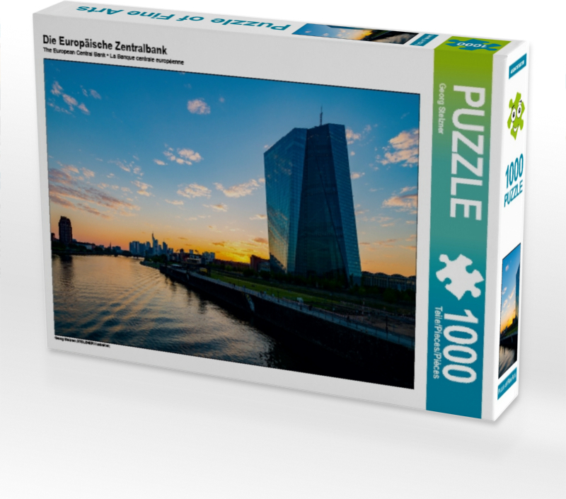 Calvendo Die Europäische Zentralbank 1000 Teile Puzzle quer 640x480mm, Stelzner Georg; 7463333