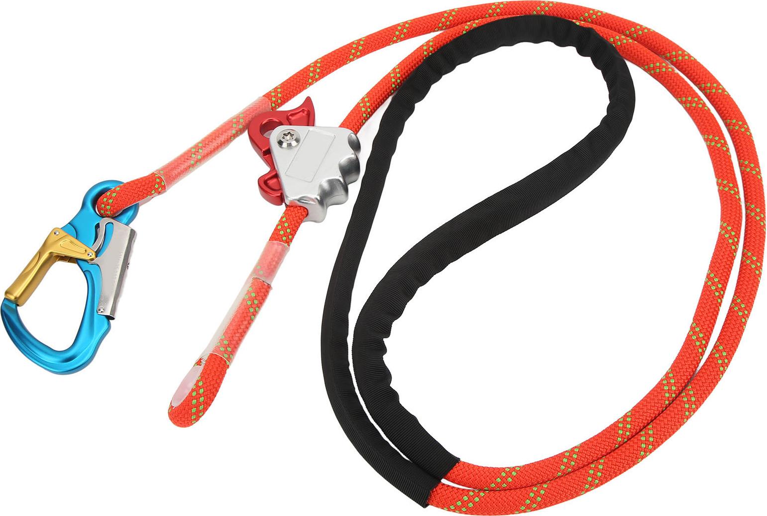 Gistuch Klettersicherheits -Lanyard einstellbarer Positionierung Herbstschutz Seil für die hohe Höhe