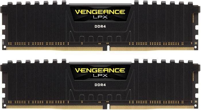 Corsair CMK8GX4M2A2400C14 Vengeance LPX 8GB (2x4GB) RAM (DDR4 2400Mhz) schwarz