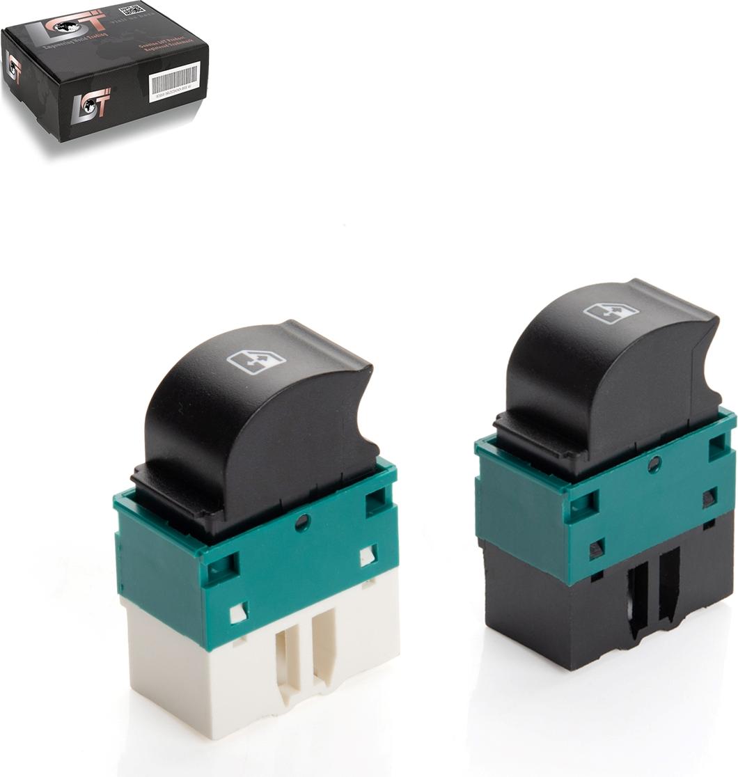 LST 2x Fensterheber Schalter Schalteinheit vorne links für Fiat Doblo 119 223 2005- SW-FH-FT-226