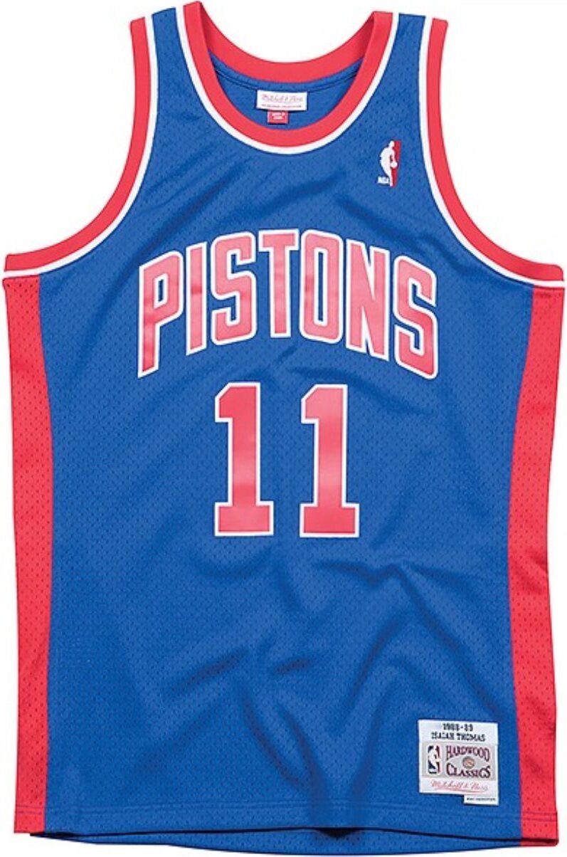 Hemd Mitchell & Ness & nba swingman trikot detroit pistons SMJYGS18163DPIROYA88ITH