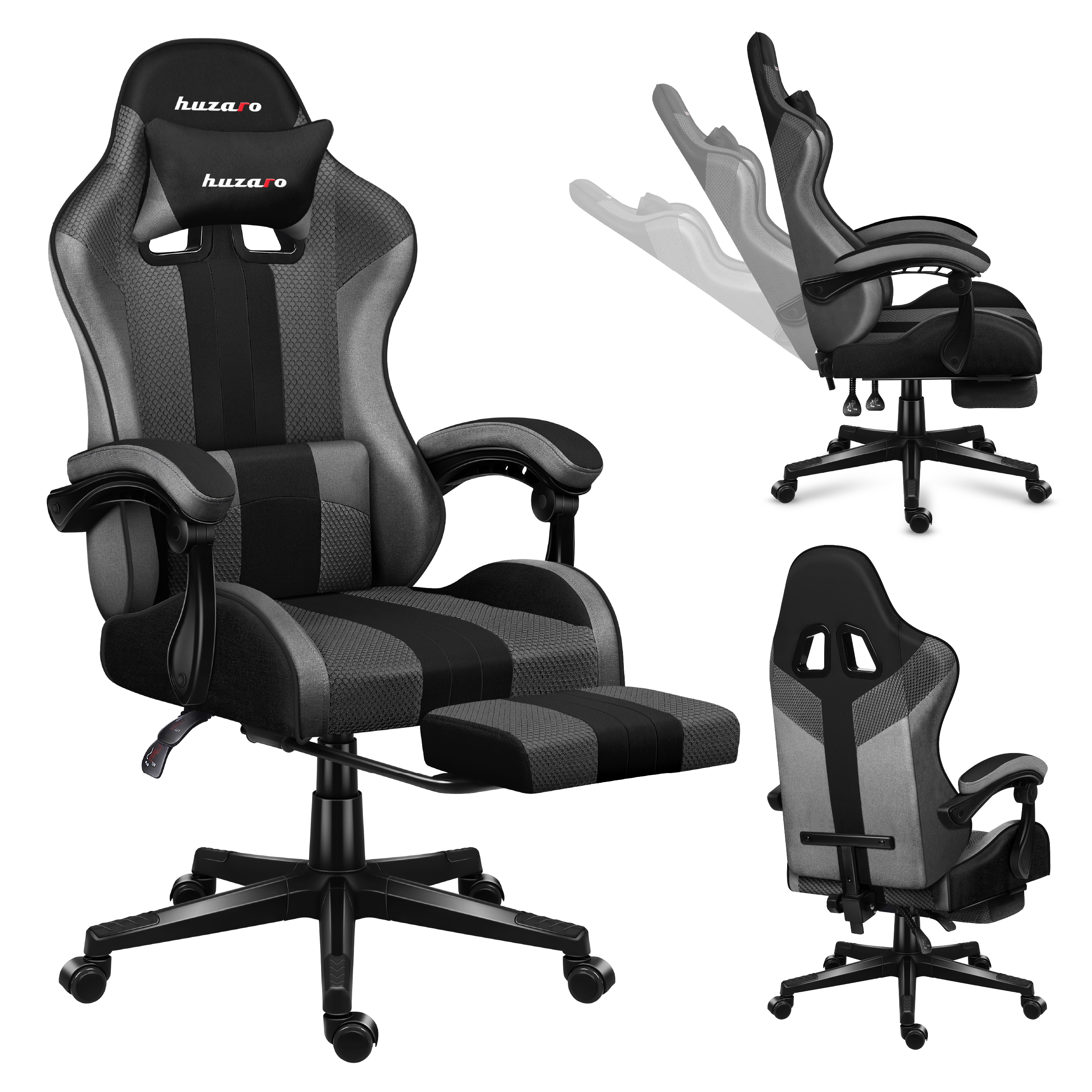 Huzaro Force 4.7 Grey Mesh