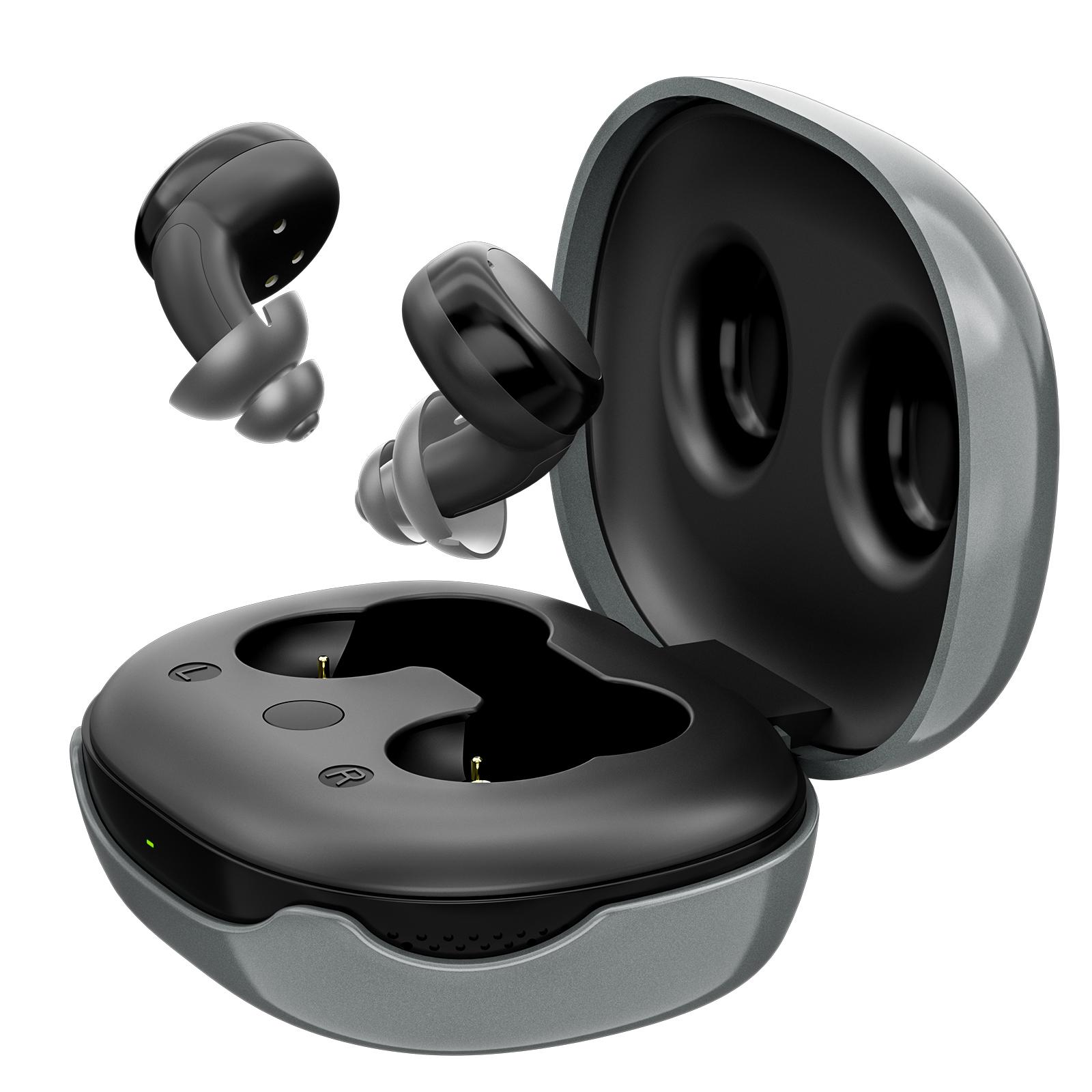 Retekess TE103 Hörgeräte für Senioren, Hörhilfen, 40 dB + 3 dB, 16-Kanal-Audioverarbeitung, 20 Stunden Dauerbetrieb, multifunktionalen Ladecase EUF9692A