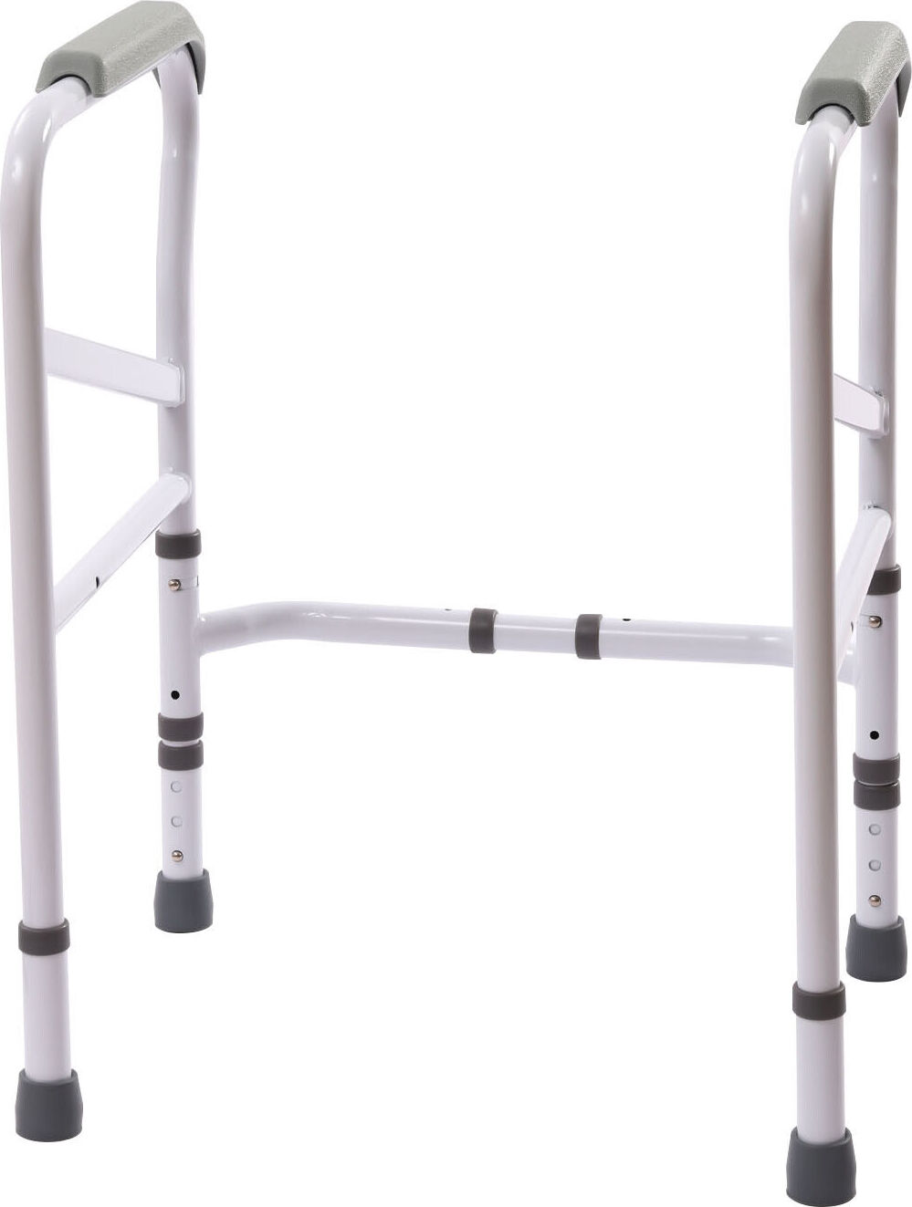 GreatDEshop2021 Toilettenstütze WC Aufstehhilfe Toiletten Stützhilfe Toilettengestell Toilet Support Frame 100kg JKGQXJ4HWDZT8 WN