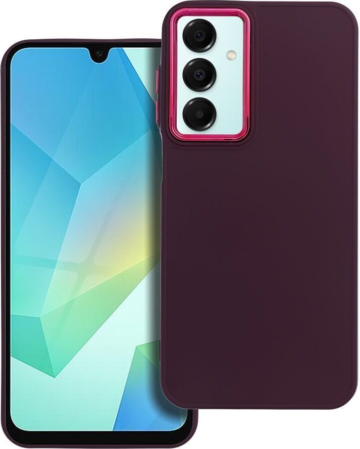 Kryt na mobilný telefón FRAME vhodný pre SAMSUNG A16 5G / A16 4G fialový