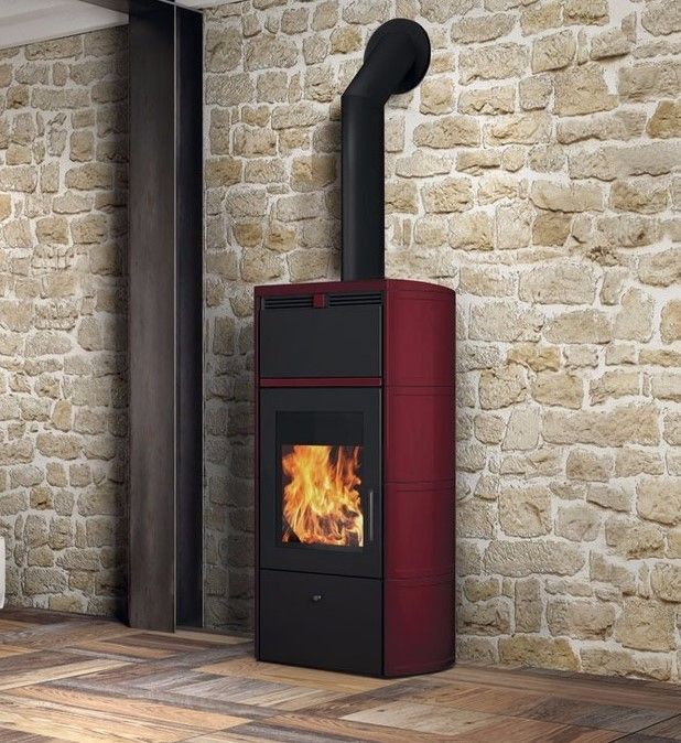 Tepelné kachle na drevo Mod. EDILKAMIN Flamma 14