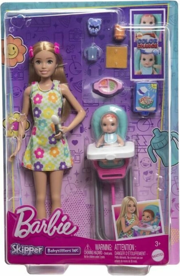 Puppe Barbie BABYSITTER S7197116