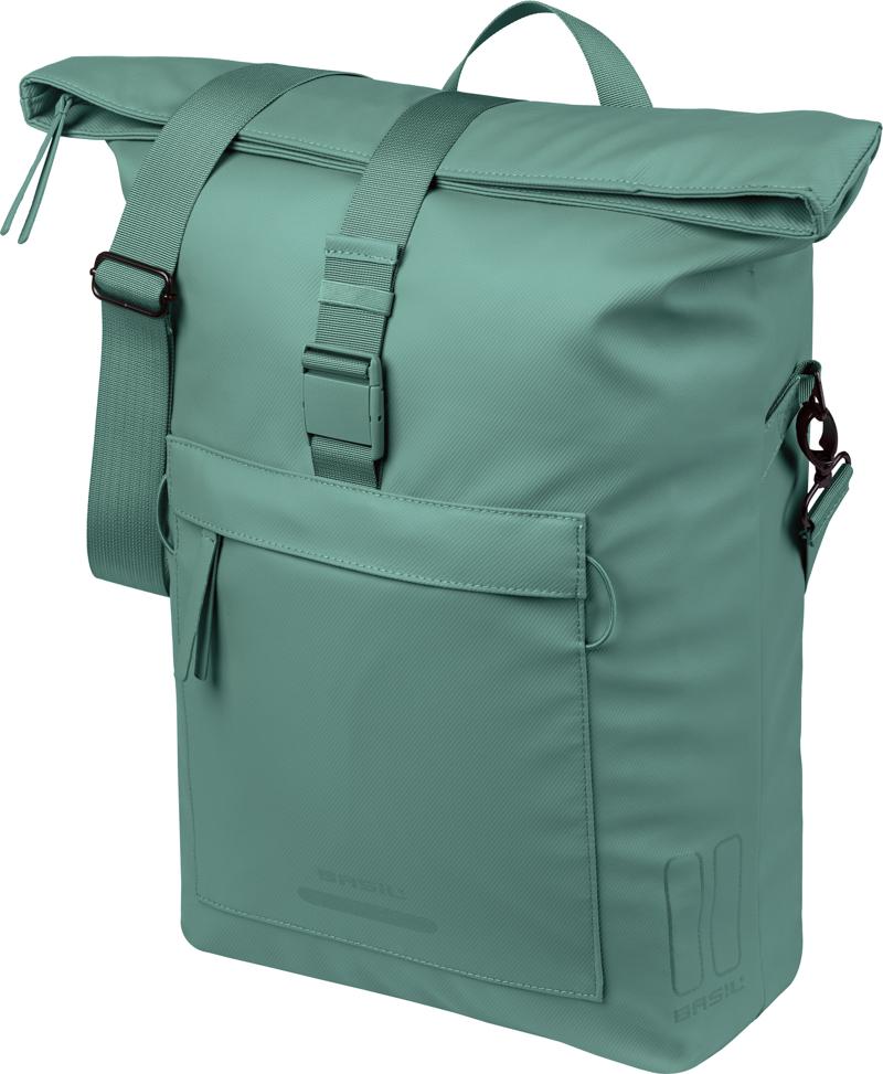 Sacoche de vélo imperméable - Basil - 15 l - Noir - Système MIK Studs Sacoche de vélo imperméable - Basil - 15 l - Noir - Système MIK Studs