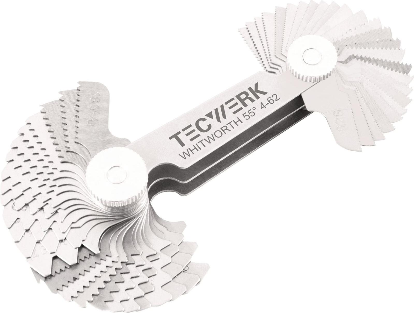 Tecwerk Gewindeschablone M/G 60Grad/BSW 55Grad Blattanzahl 52 St. - 1 Stk. 2000851410