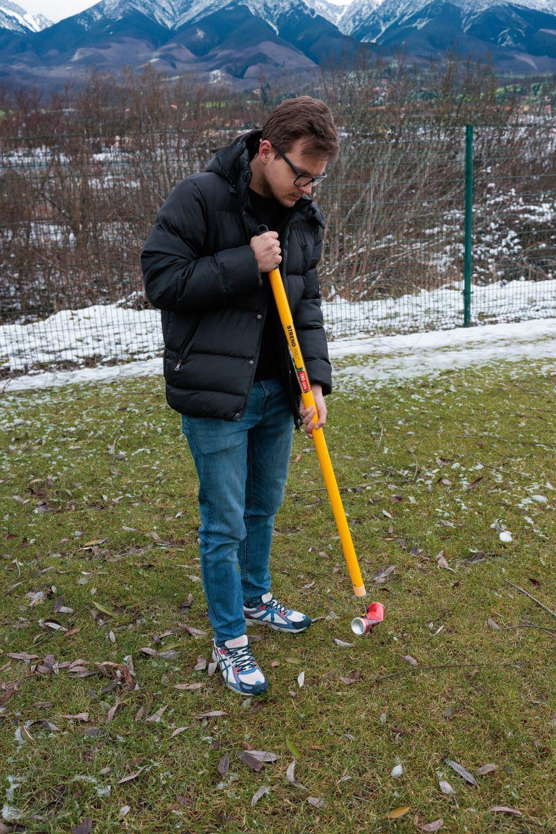 Abfallsammler Strend Pro, für Müll, 130 cm