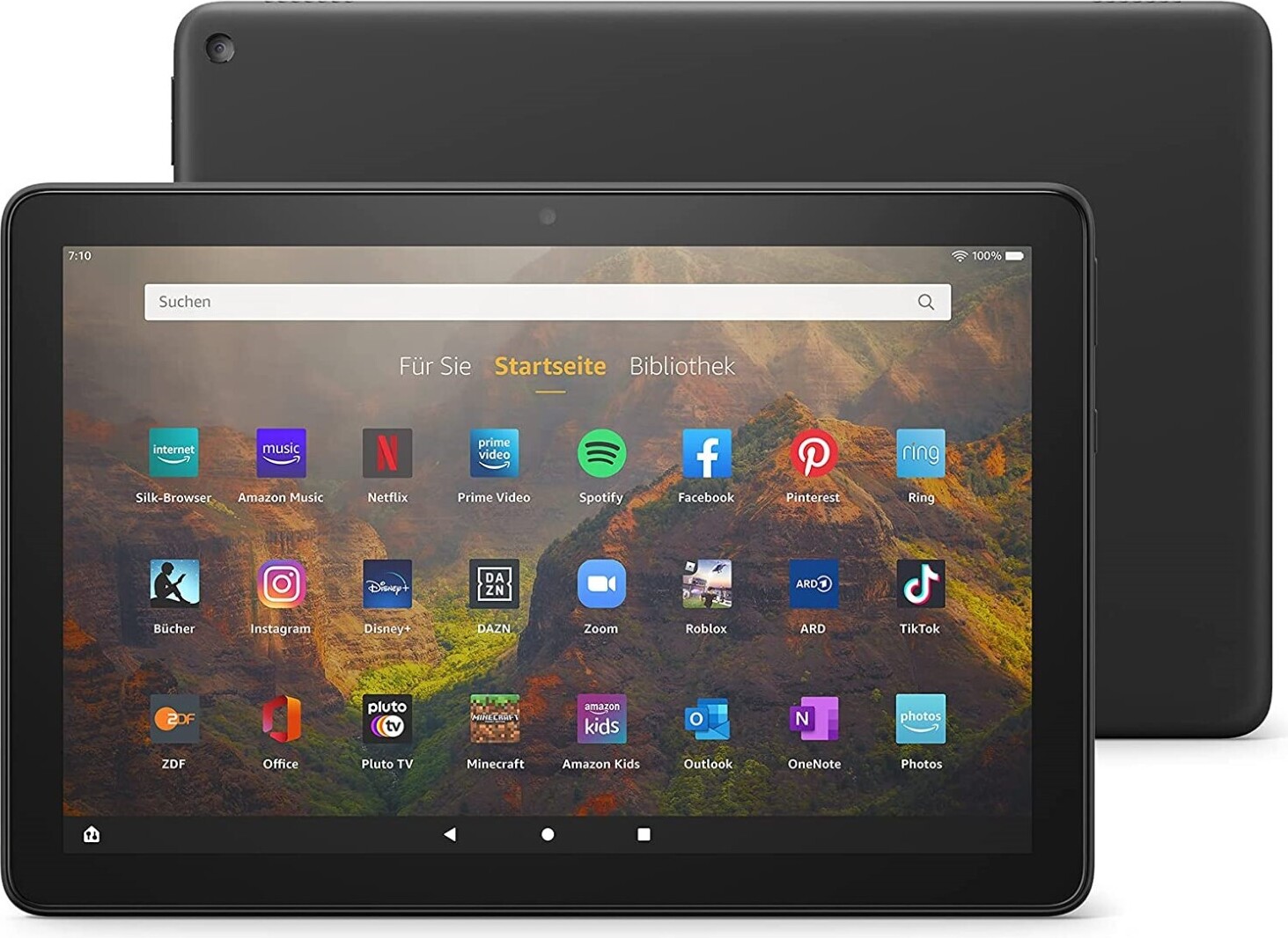Amazon Fire HD 10 - 11. Generation - Tablet - 64 GB - 25.6 cm (10.1")