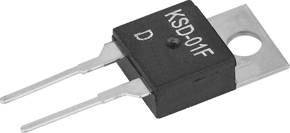 Cocosity JUC-31F/KSD-01F Temperaturregler – Öffner (NC) / Thermostatschalter, 40–130 °C (Abschaltpunkt 95 °C)