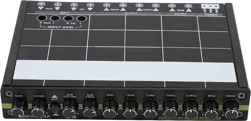 Cocosity Equalizer, Car Audio Equalizer, EQ Equalizer, Auto Audio Equalizer, Auto Equalizer, 7 Band Equalizer
