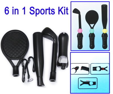 Alle Hersteller 6 in 1 Sportpaket für PS3 Move