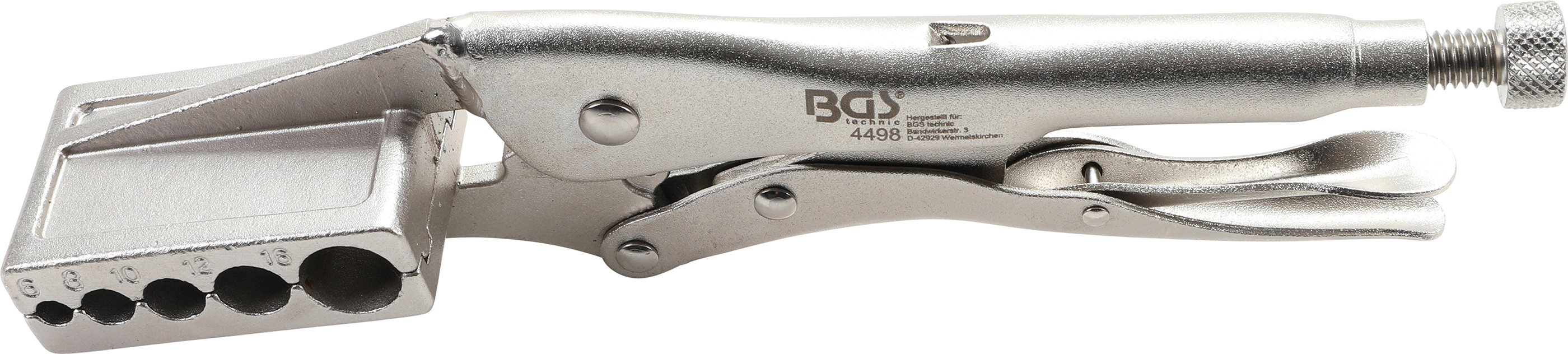 BGS technic BGS 4498 Verbindungsarmaturen-Klemmgripzange
