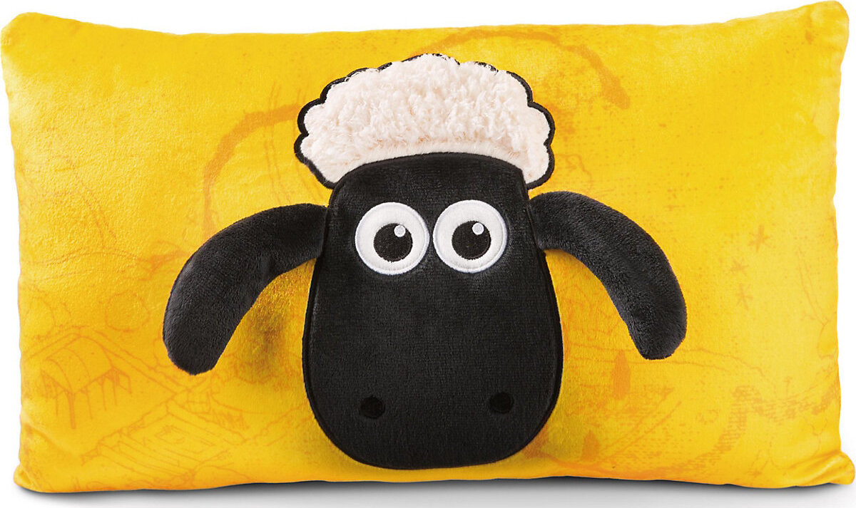 NICI Estate – Cuscino Peluche A Forma Di Anatra Con Bruco 3D, 43x25 Cm, Morbido E Colorato, Regalo Per Bambini
