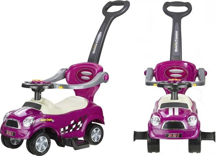 LEANToys Rutschauto Quick Coupe Violett