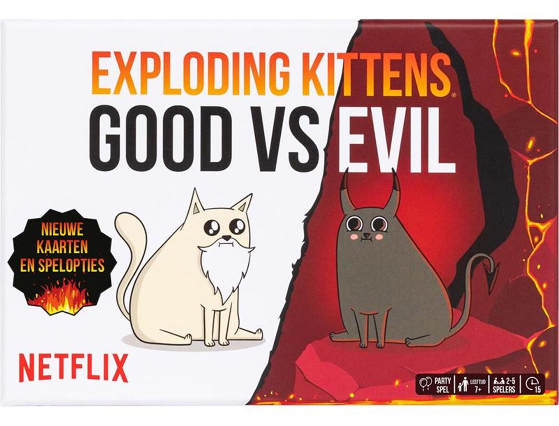 Asmodee - Exploding kittens good vs evil 01812756