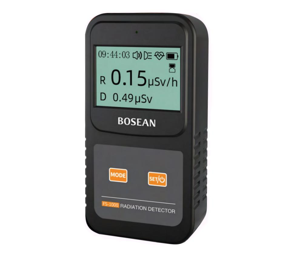 Geigerzähler Bosean FS-1000 Strahlungsdetektor Dosimeter Strahlenmessgerät mit PC-Software
