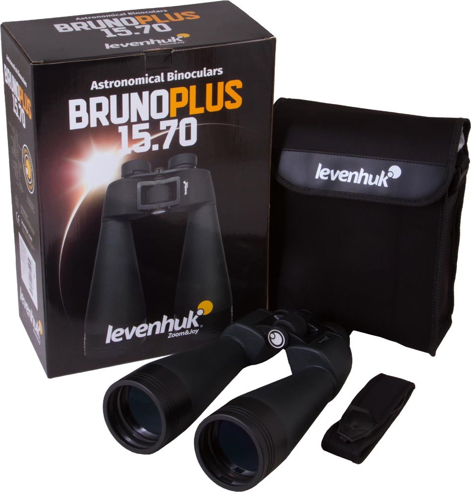Levenhuk Bruno PLUS 15x70 Fernglas für Astronomie, Tierbeobachtung, Outdoor