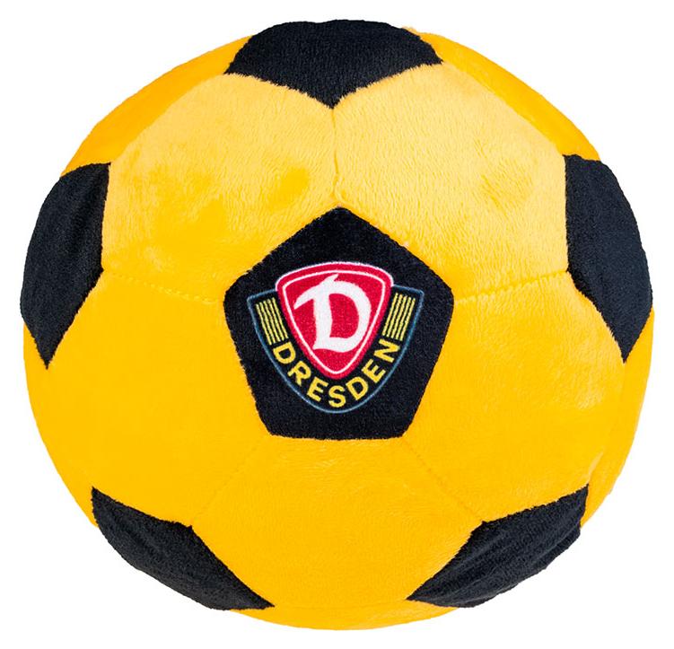 SG Dynamo Dresden Merchandising SG Dynamo Dresden Plüschball WAPPEN gelb
