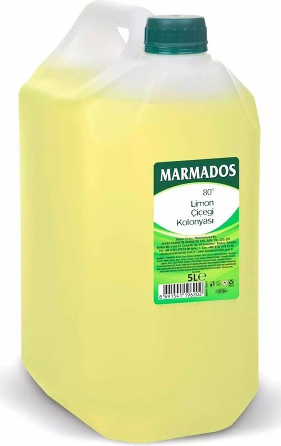 Senso Kozmetik Marmara Marmados Eau de Cologne Lemon 5L