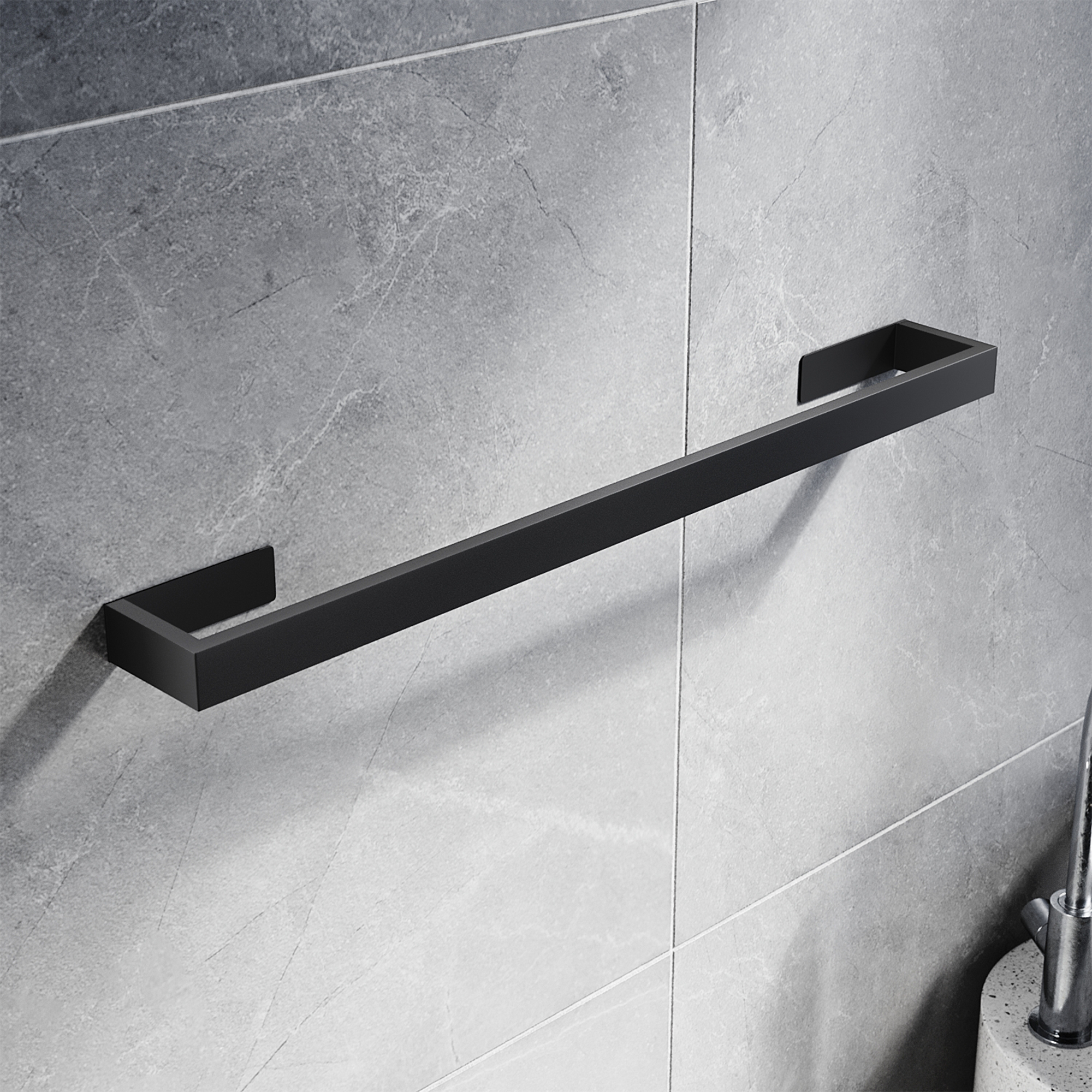 Badezimmer-Accessoire-Set In Gebürstetem Nickel – Handtuchstange, Halter, Haken & Toilettenpapierhalter Aus Edelstahl SUS304