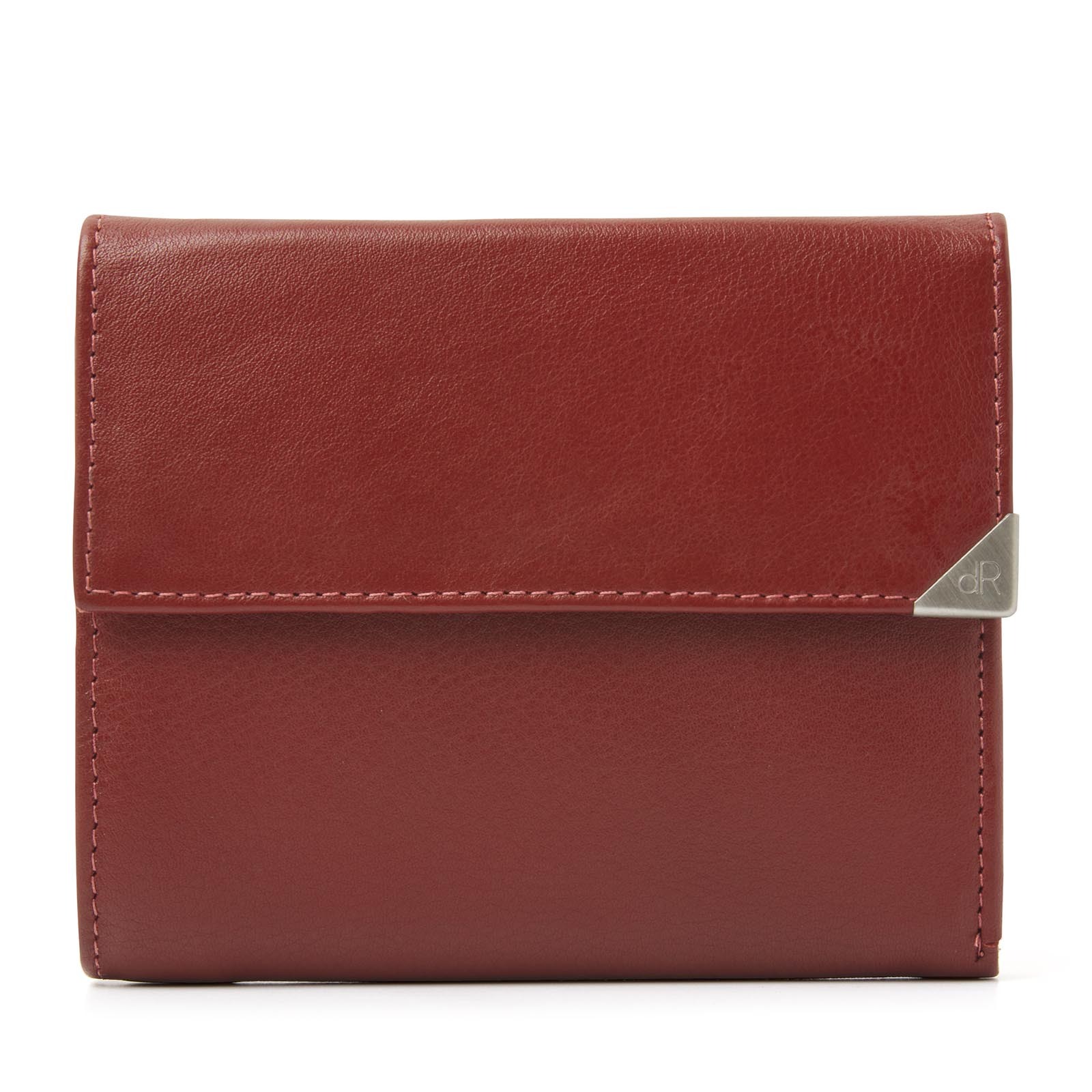 dR Amsterdam Damenbrieftasche | Lederbrieftasche für Damen | Brieftasche Leder | Damenbrieftasche RFID | Münzen -Scheine - Toronto - 15115 Red