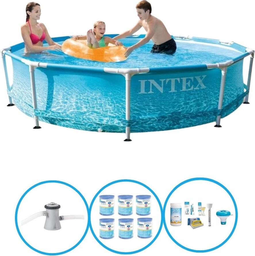 Kovový rám bazéna Intex 305x76 cm - balenie bazéna
