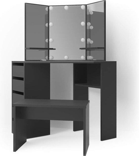 OEM Eckarbeitsplatz mit LED-Beleuchtung 110 cm 2026