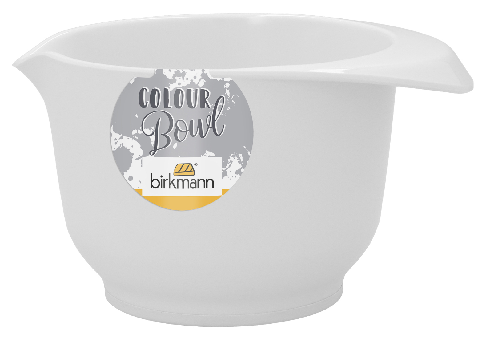 RBV Birkmann BIRKMANN Rühr- und Servierschüssel, 0,5 Liter, weiß, aus Melamin, standfest, kratzfest, BPA-frei, 708 708624
