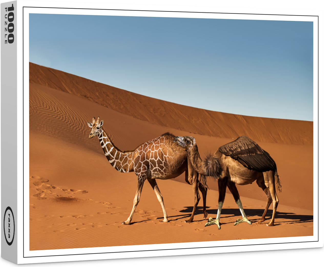 raxxa Premium-Puzzle "Kameloide", 1000 Teile 1-14270-3968-131