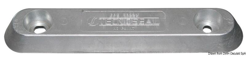 Ovaler Vetus Typ Anode 4400 g - Osculati 43.902.02