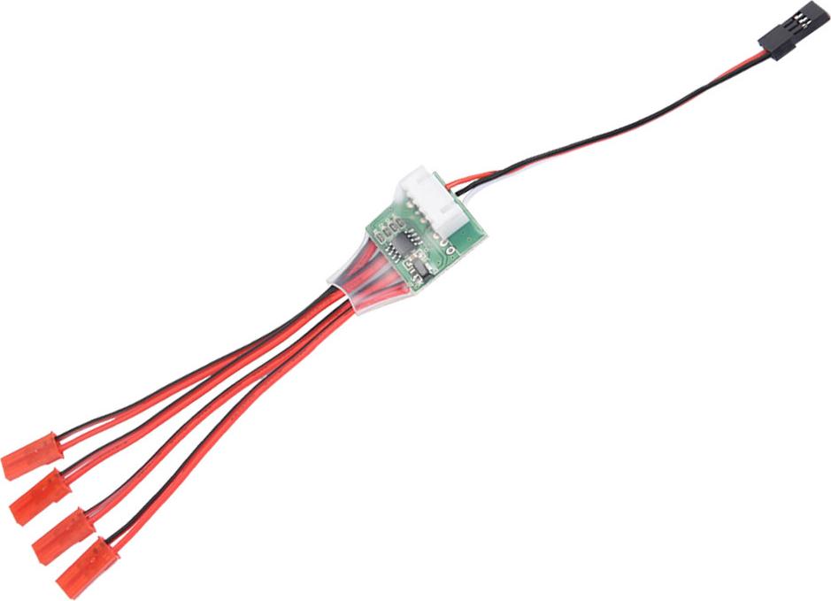 JedBesetzt RC-Flugzeugzubehör LED-Lichtleisten-Controller für ferngesteuerte Flugzeuge (3S) K-MM-251216-89