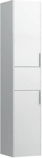 Laufen Base Kast rechts 35x33,5x165 cm Wit Glanzend H4027121102611
