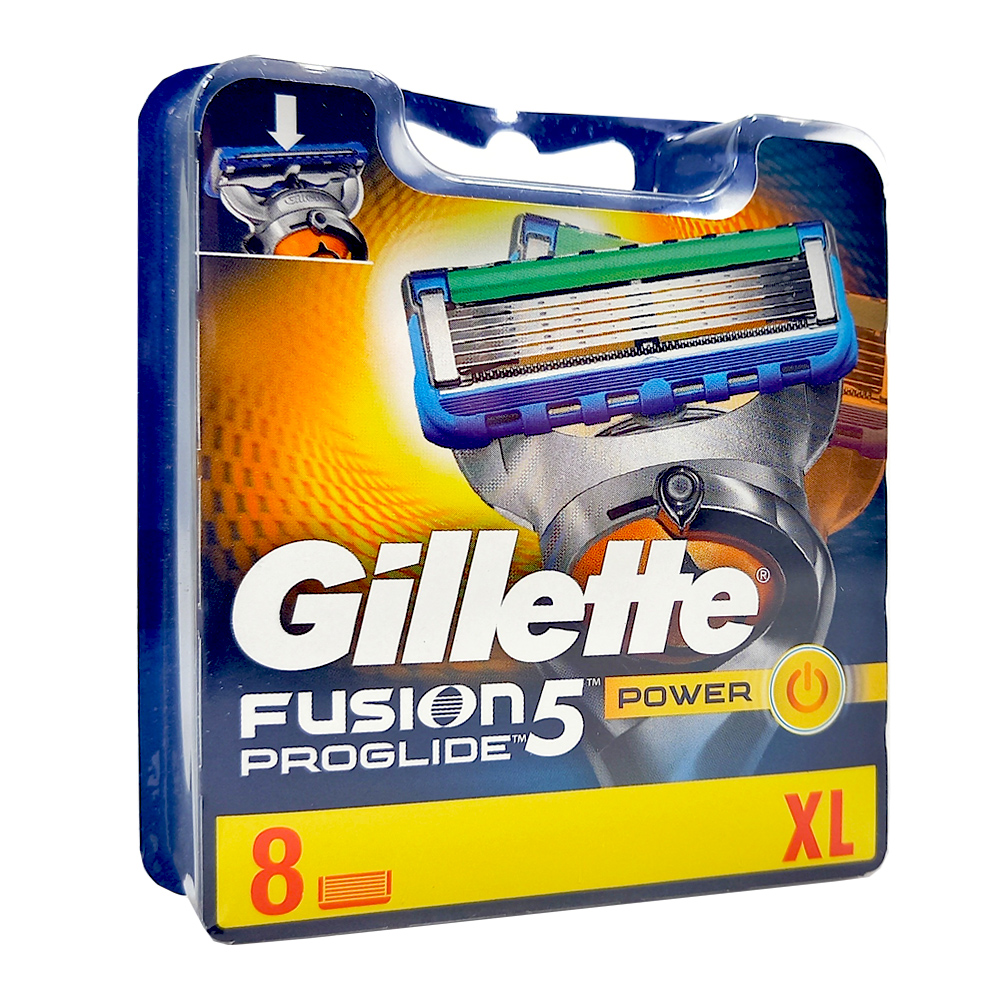 4 Gillette Fusion ProGlide Rasierklingen 4er Blister auch für Power nutzbar 