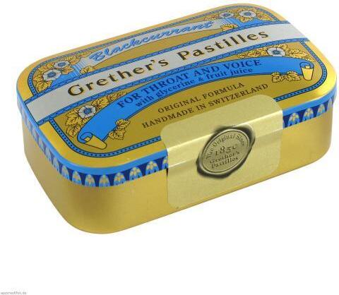 HAGER PHARMA GMBH Grethers Blackcurrant Gold zh.Past.Dose 110 g 06989667