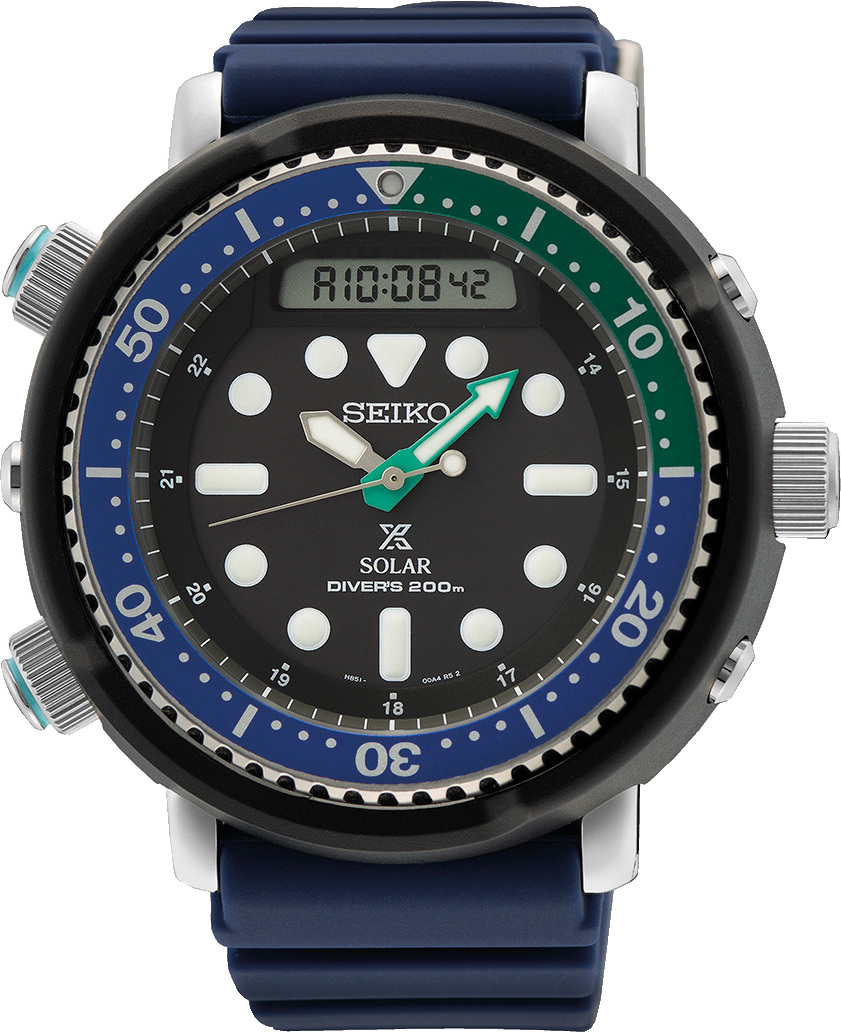 Seiko SNJ039P1 Prospex Sea Pánske potápačské solárne hodinky 20ATM