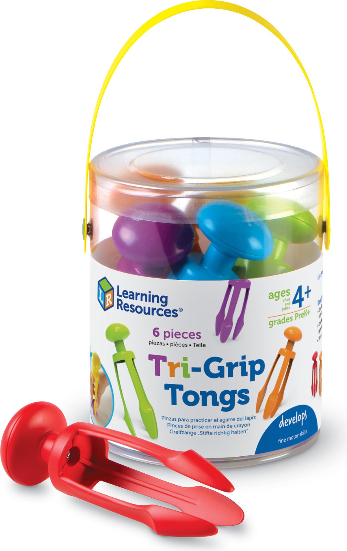 Learning Resources Learning Resources - Tri-Grip Tongs (Set of 6) 950LER2964