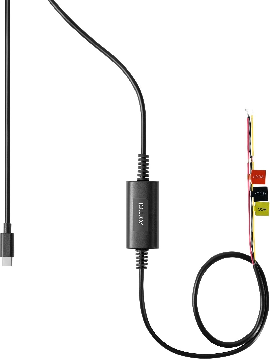 70mai Hardware Kit USB-C, Kit fr die Stromversorgung von Kameras im Parkmodus mit USB-C HardwireKitUP03