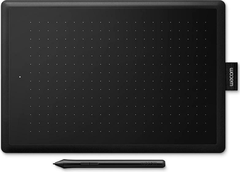 Tablet graficzny Wacom One By Medium czarno-czerwony 2540 LPI 216x135 mm USB, CTL-672