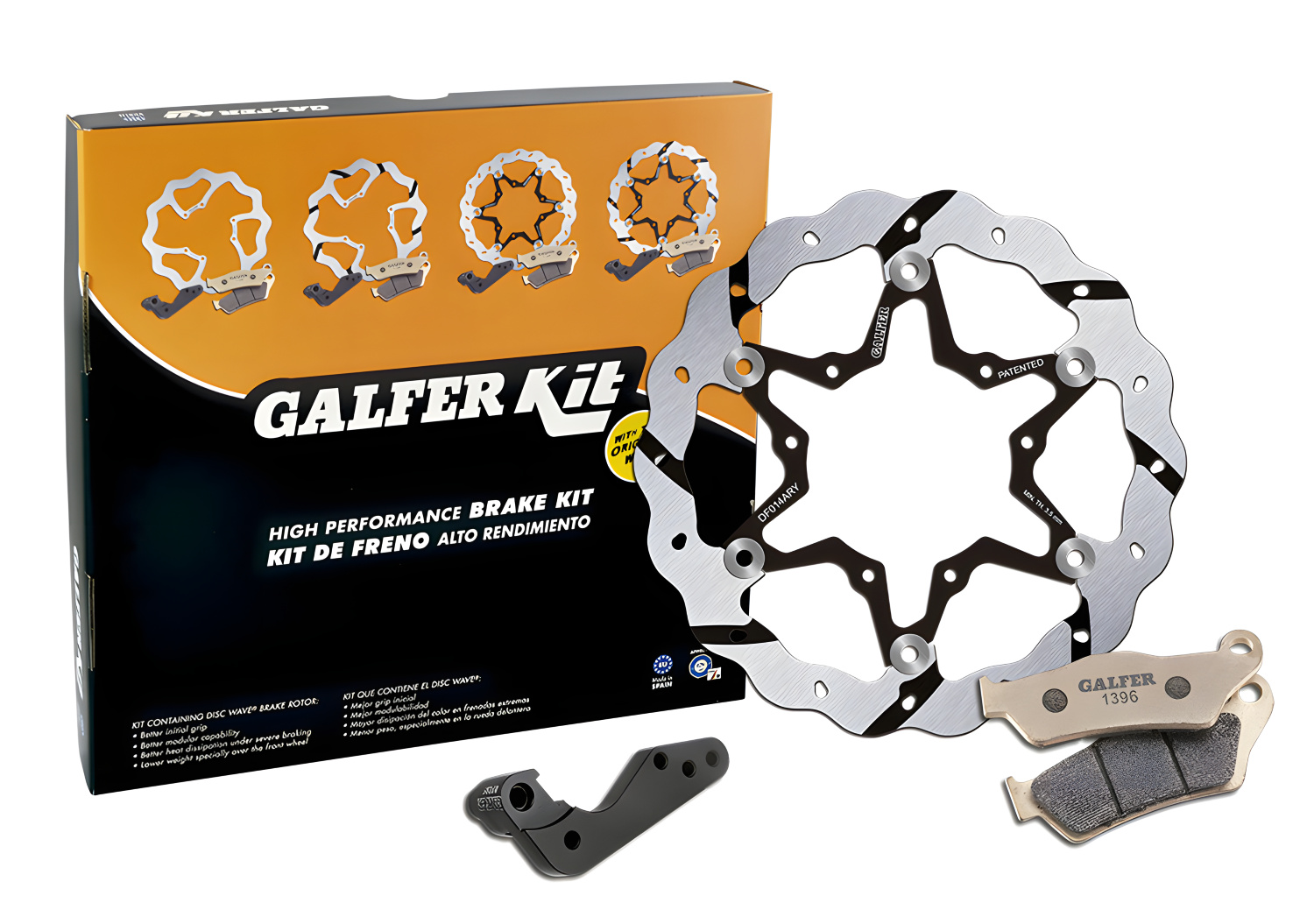 Bremsen Kit Galfer Galfer KG349RFS Oversize vorne