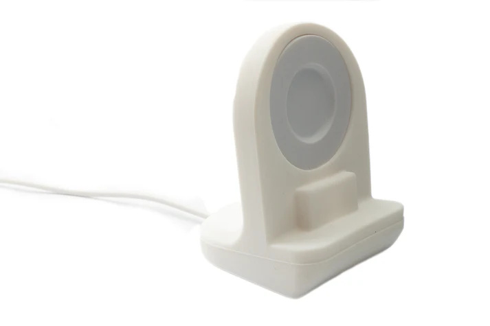 SYSTEM-S USB 2.0 kábel 100 cm nabíjacia stanica pre Xiaomi S1 Pro Smartwatch odnímateľný adaptér biely