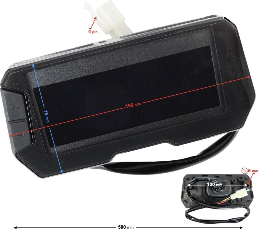 ItalyRacing E-ATV Voltmeter