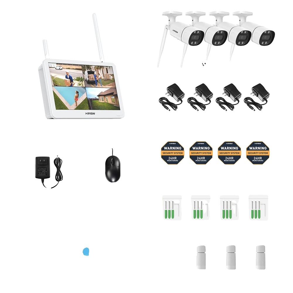 Bezpečnostný kamerový systém, rozlíšenie 3MP a 5MP, obojsmerný zvuk