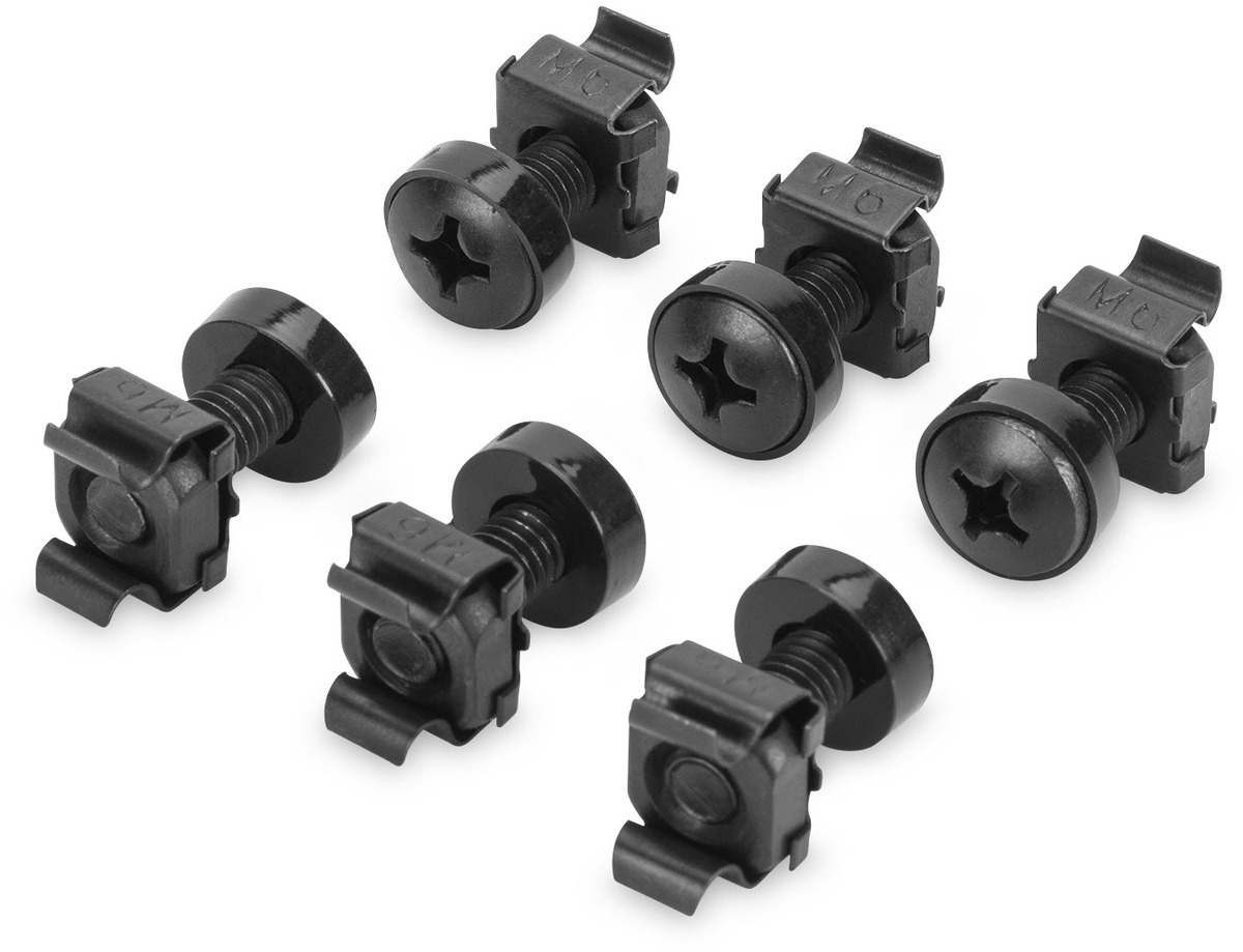 DIGITUS Befestigungssatz für 483 mm (19)- und 254 mm (10")-Komponenten, M6