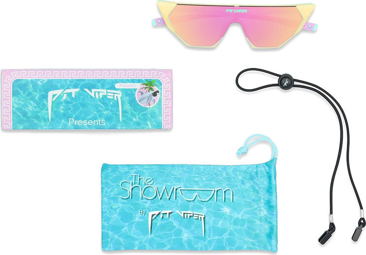 Pit Viper The Passion Showroom Sonnenbrille Rosa Polycarbonate/CAT3 Rosa Polycarbonate/CAT3 E-SR-PASSION-PCA