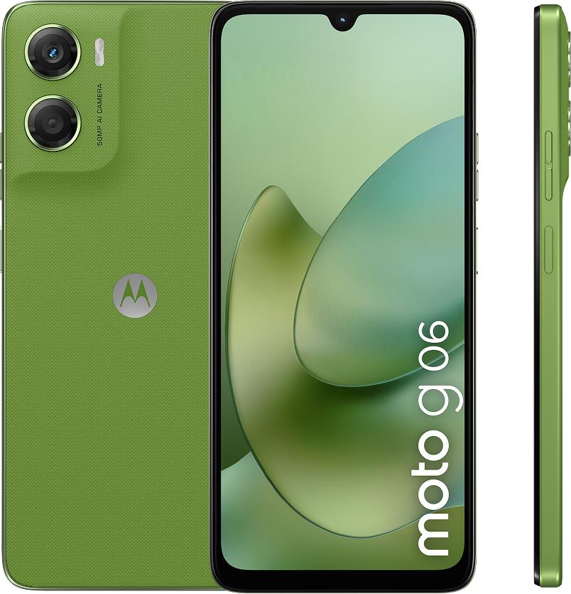 Motorola moto g06 , 17,5 cm (6.88"), 4 GB, 256 GB, 50 MP, Android 15, Zelená