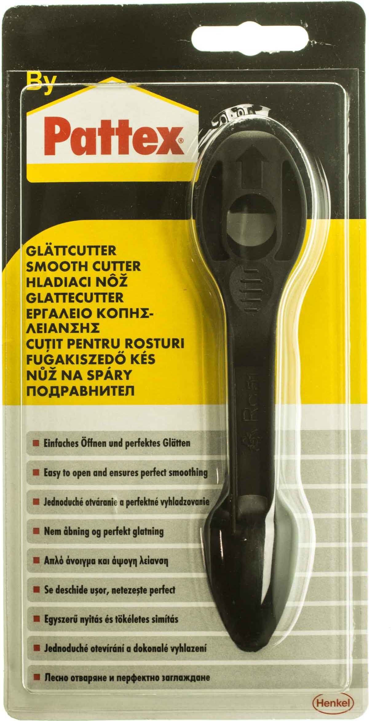 Henkel Pattex Glätt Cutter Fugenglätter - perfektes Glätten + einfaches Öffnen LPFG1-HF