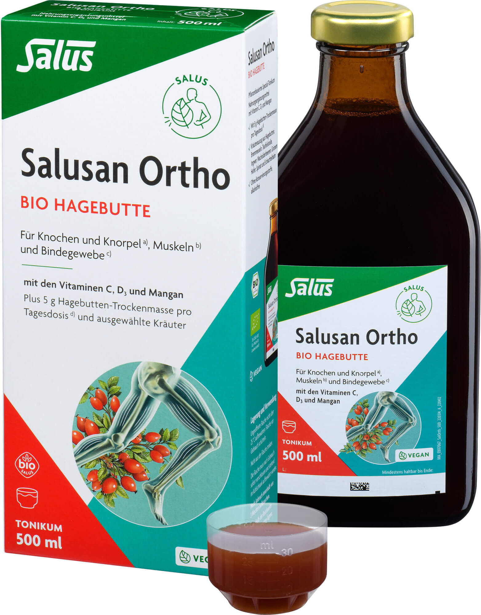Salus Pharma Salus Salusan OrthoHagebutte Tonikum 500 ml 17526002